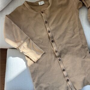 The Simple Folk Long Sleeve Textured Shirt - 4-5T Boy